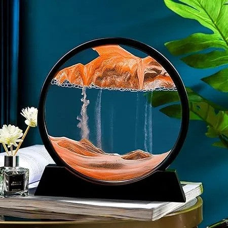 Moving Sand Art